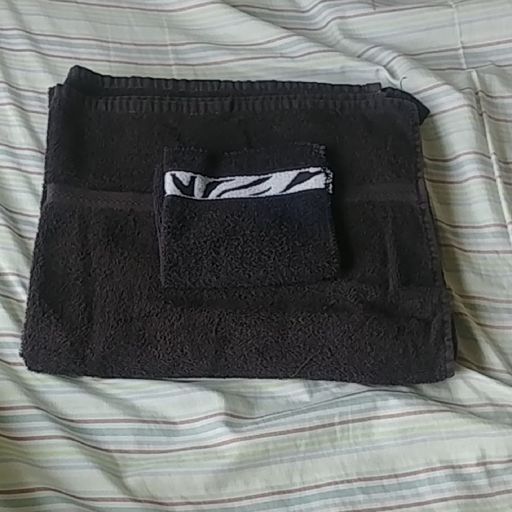 Bath towel & washcloth